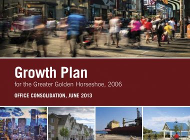 The Province of Ontario's 25-year Growth Plan for the Greater Golden Horseshoe